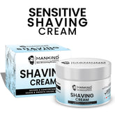 Sensitive Shaving Cream - Provides Smooth Razor Glide, Soften Facial Hair & Reduce Irritation Post Shaving.